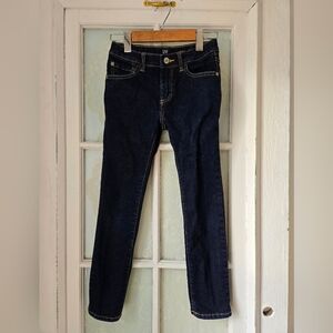 GAP Dark Wash Stretch Skinny Jeans Kids 10 Regular
